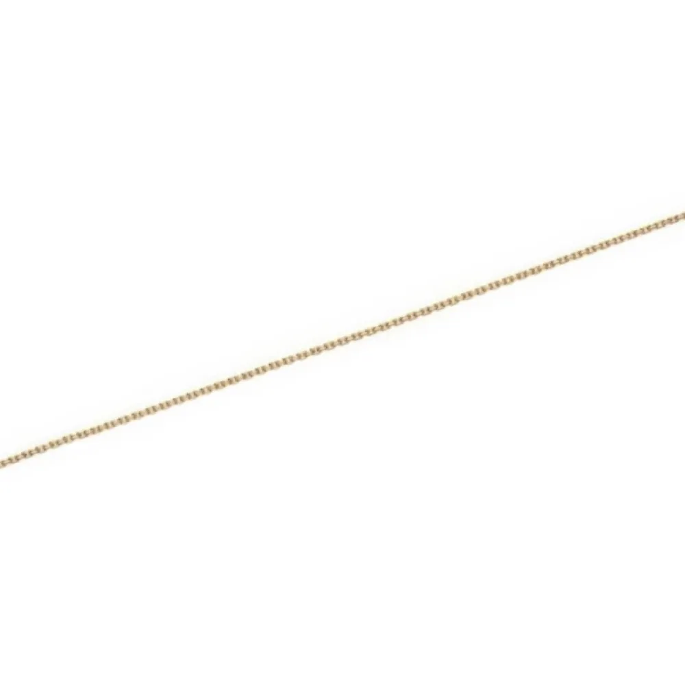 Chaîne maille forçat limée en plaqué or jaune